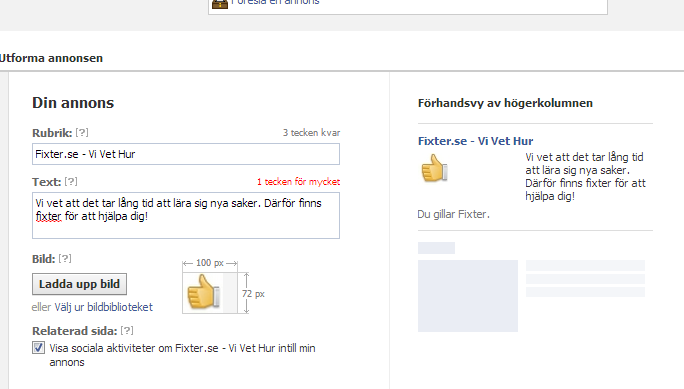 Hur annonserar man på Facebook 4 Hur annonserar man på Facebook 4